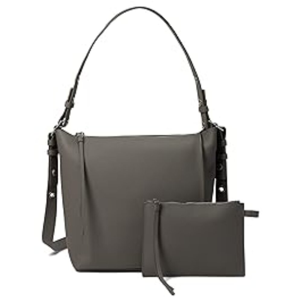 #133 - All Saints Kita Crossbody Storm Grey  - NWT